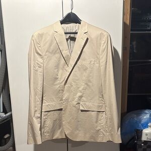 H&M Men's Beige Blazer/Coat